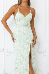 Sun Dance Maxi Dress Green