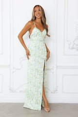 Sun Dance Maxi Dress Green