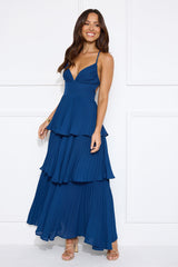 Fashionably Ever After Maxi Dress Navy