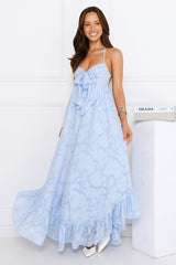 Falling Clouds Maxi Dress Blue