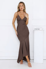 Live Action Maxi Dress Brown