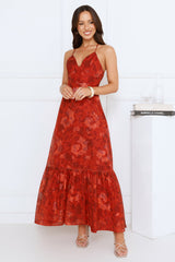 Elevated Icon Maxi Dress Red