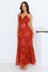Elevated Icon Maxi Dress Red