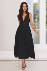 Chasing Daylight Maxi Dress Black