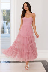 Never Declined Maxi Dress Pink