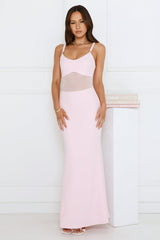 Electric Whimsy Maxi Dress Pink
