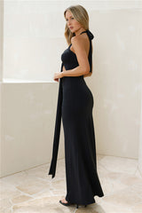 Flora Maxi Dress Black