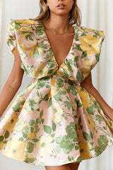 It's Giving Class Mini Dress Multi