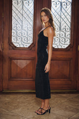 The Sparkle Edit Maxi Dress Black