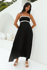 Wavi Maxi Dress Black