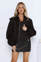 Chocolate Frosting Jacket Black
