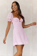 Strawberry Smoothie Mini Dress Pink
