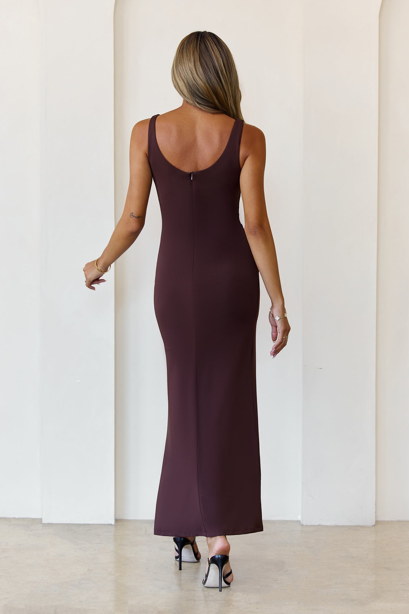 Closet Goals Maxi Dress Brown