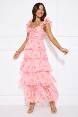 Sunbeam Soiree Maxi Dress Pink