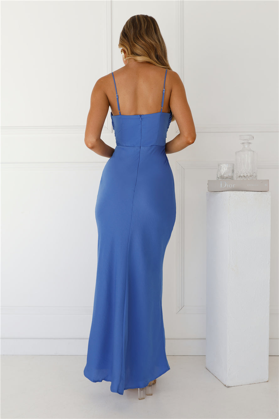Room In The Castle Maxi Dress Blue